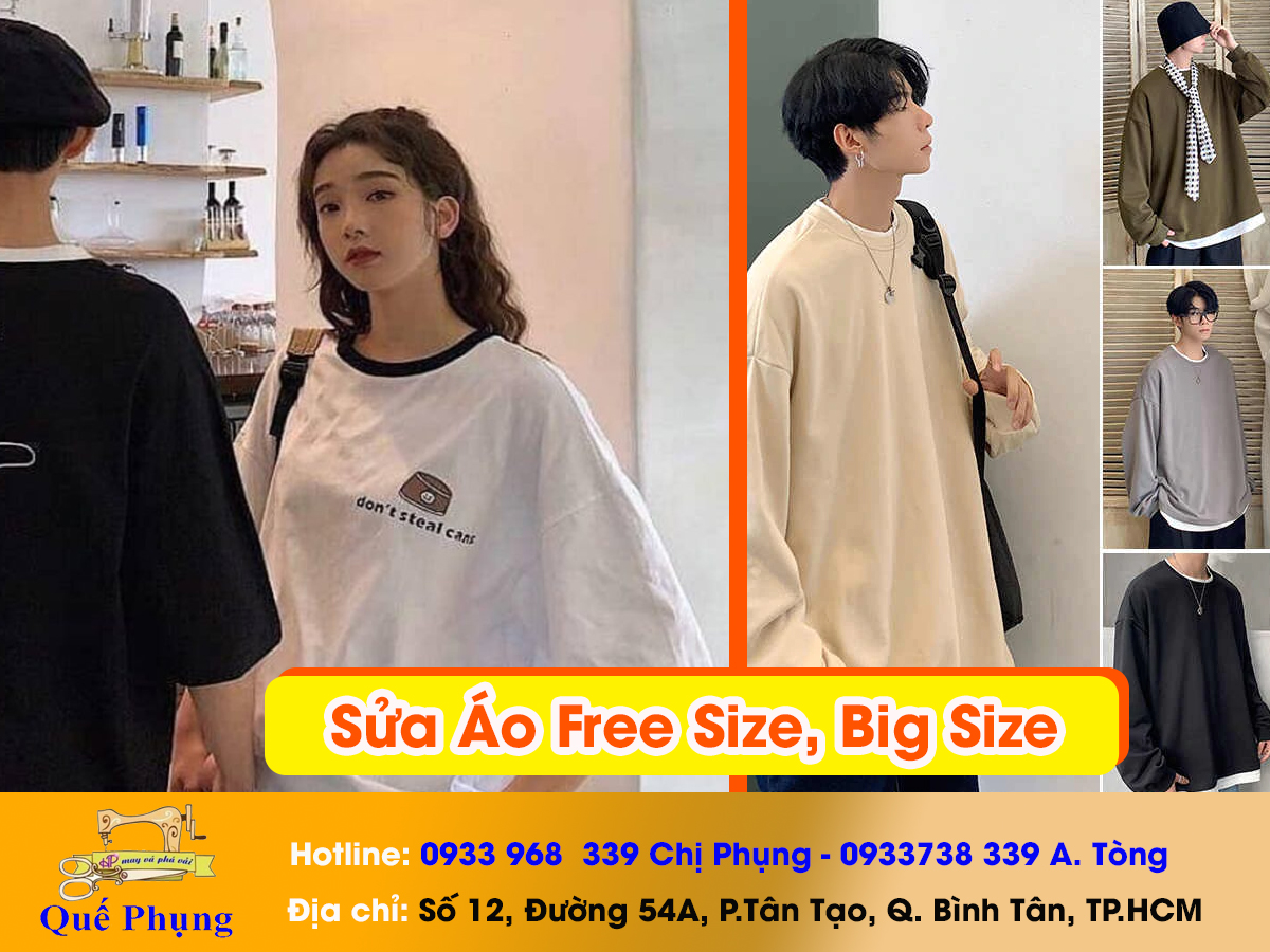 Quế Phụng nhận sửa áo free size