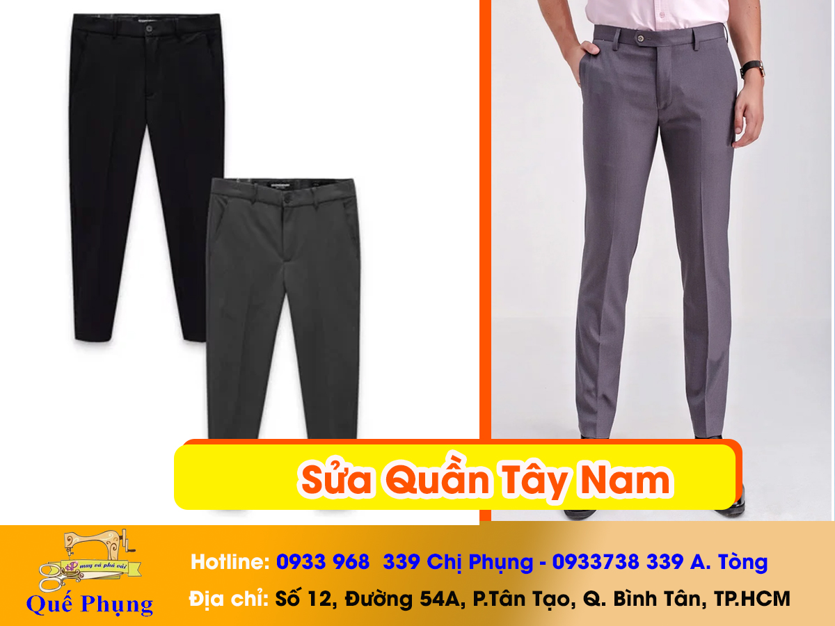 Quế Phụng nhận sửa quần tây nam